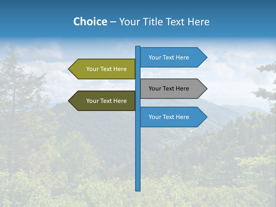 Tranquil Landscape National PowerPoint Template