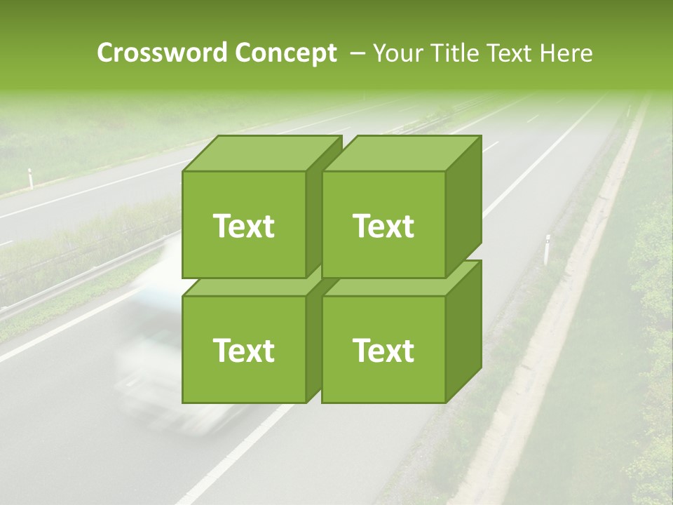 Delivery Traffic Economy PowerPoint Template