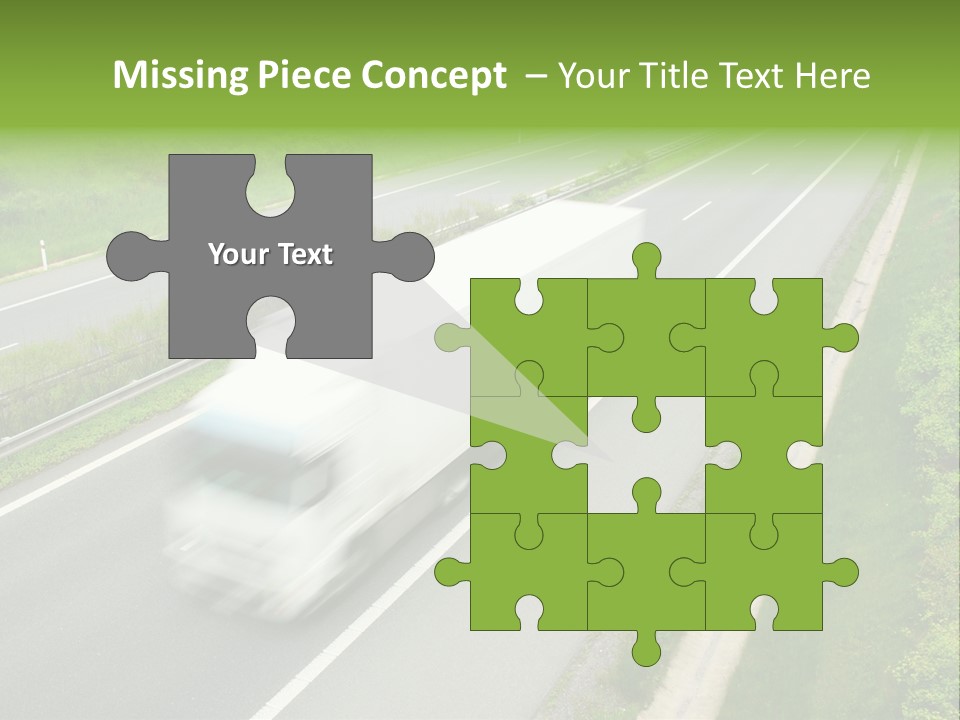 Delivery Traffic Economy PowerPoint Template