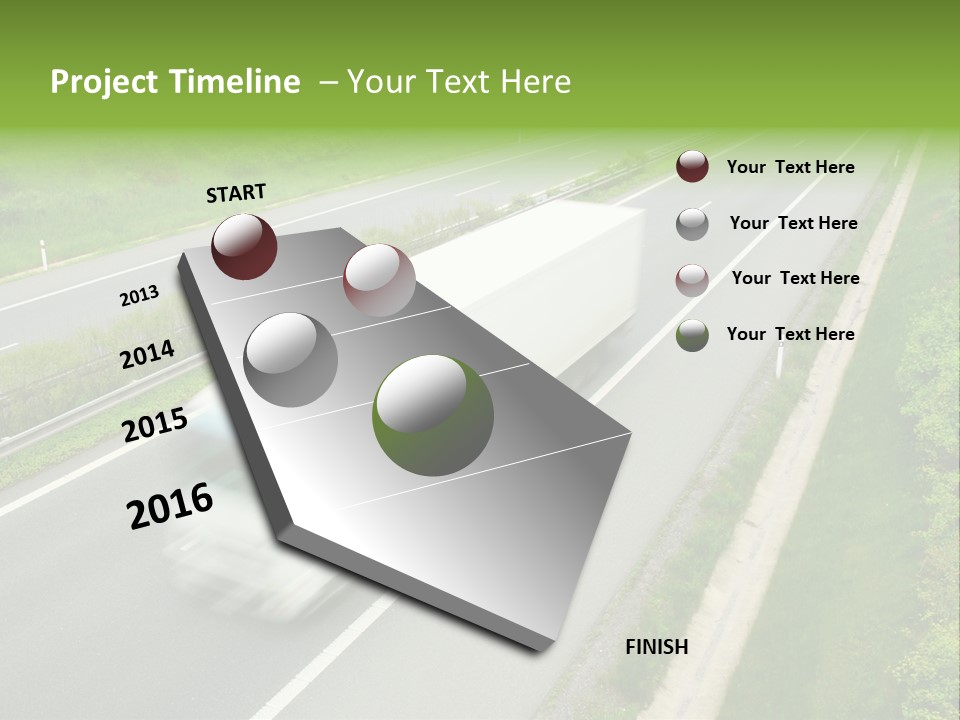 Delivery Traffic Economy PowerPoint Template