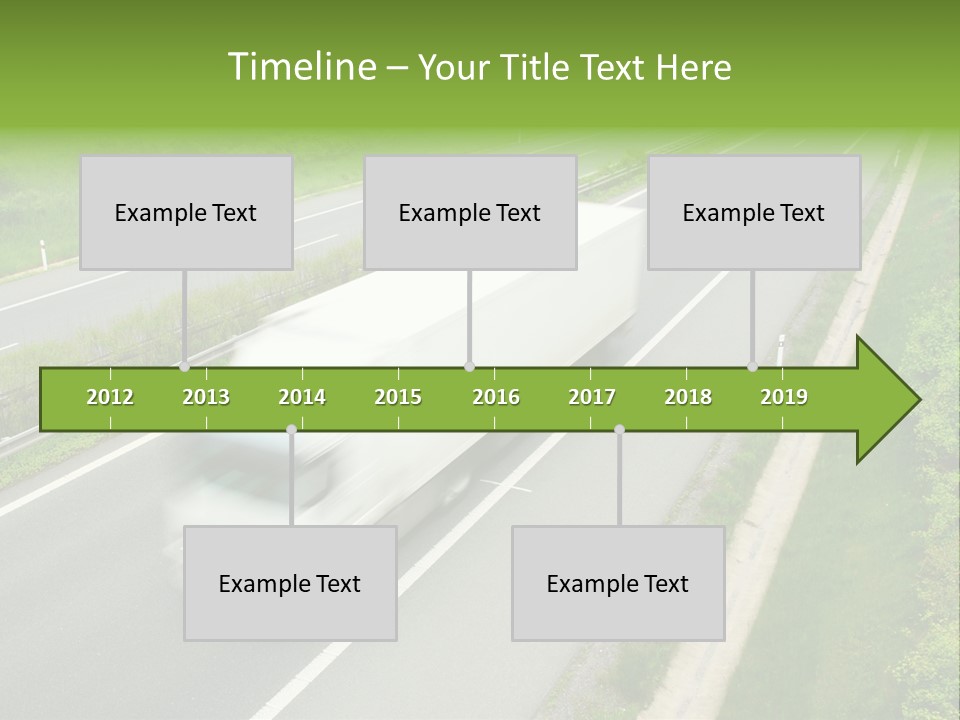 Delivery Traffic Economy PowerPoint Template