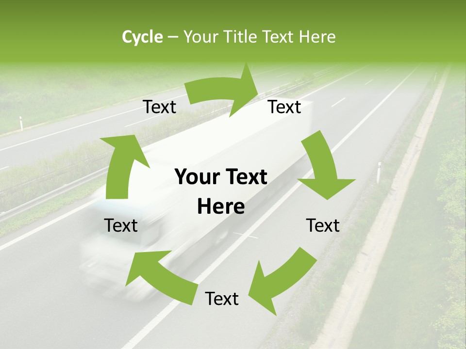 Delivery Traffic Economy PowerPoint Template