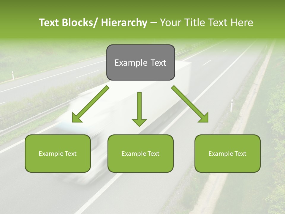 Delivery Traffic Economy PowerPoint Template