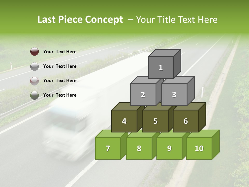 Delivery Traffic Economy PowerPoint Template