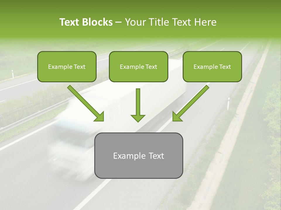 Delivery Traffic Economy PowerPoint Template