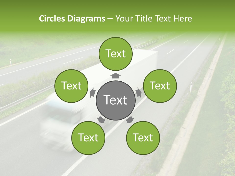 Delivery Traffic Economy PowerPoint Template