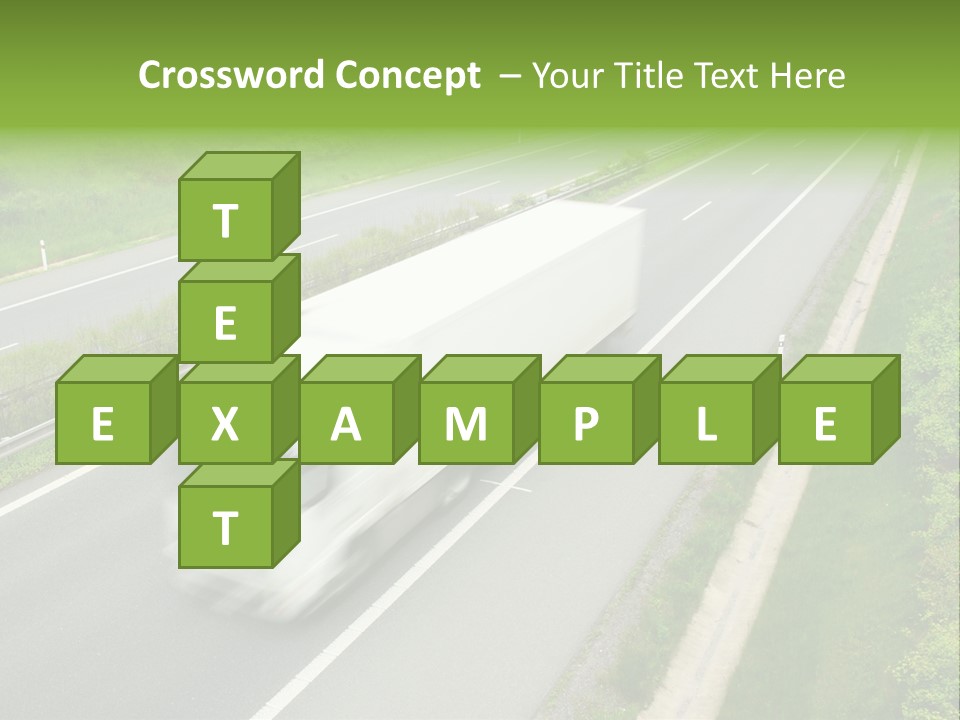 Delivery Traffic Economy PowerPoint Template