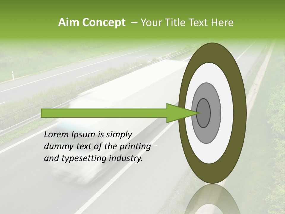 Delivery Traffic Economy PowerPoint Template