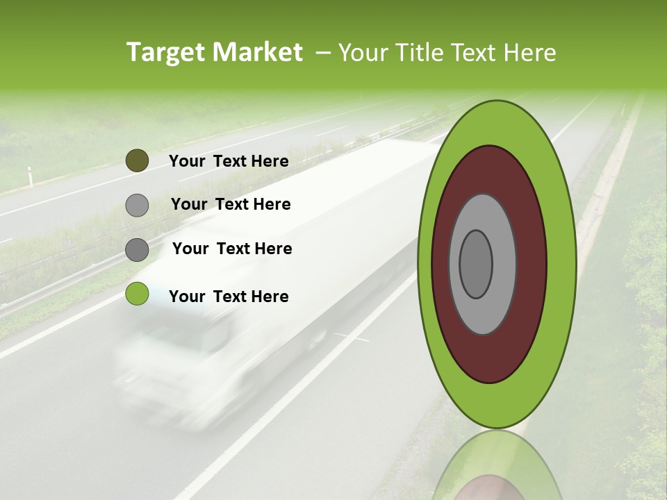 Delivery Traffic Economy PowerPoint Template