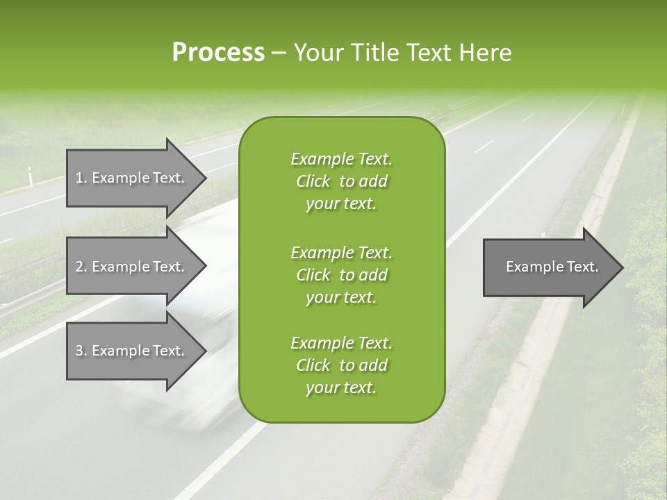 Delivery Traffic Economy PowerPoint Template