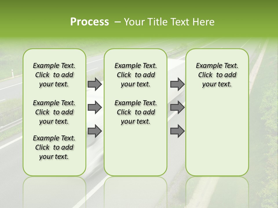 Delivery Traffic Economy PowerPoint Template