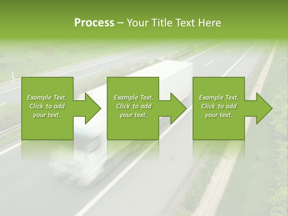 Delivery Traffic Economy PowerPoint Template