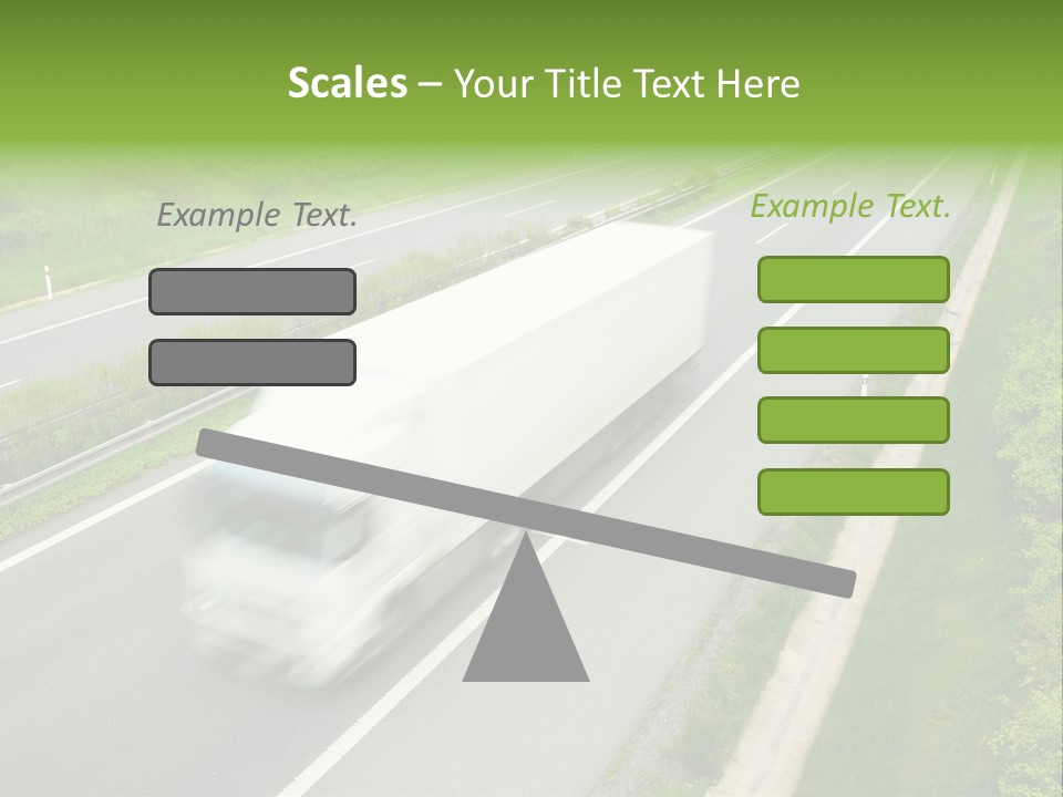 Delivery Traffic Economy PowerPoint Template