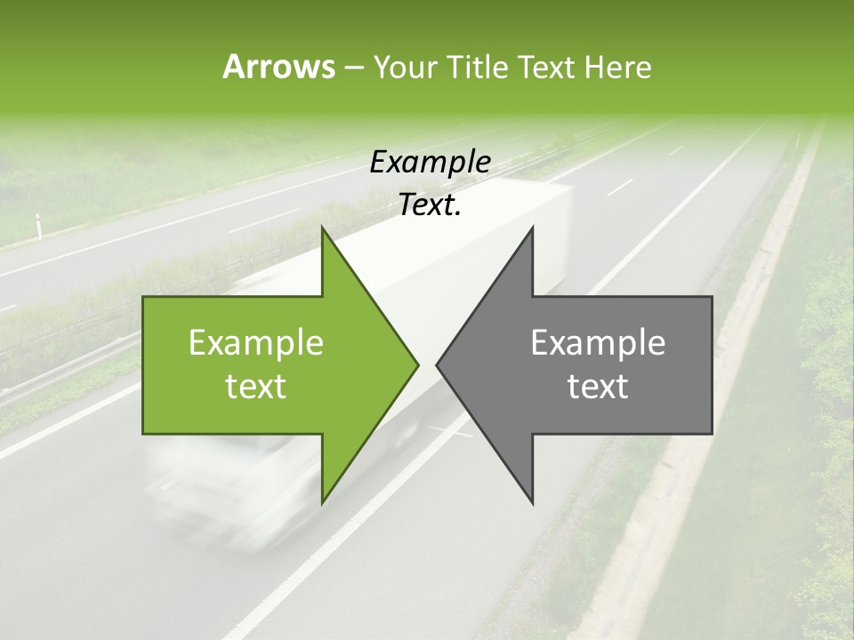 Delivery Traffic Economy PowerPoint Template