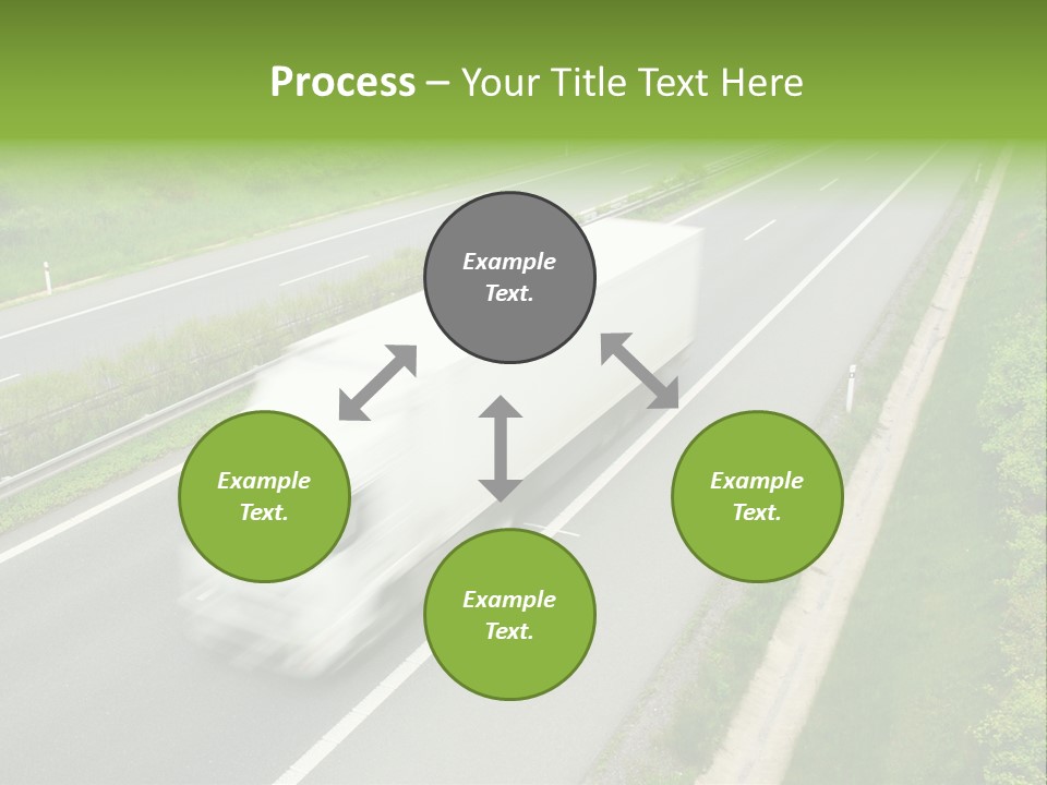 Delivery Traffic Economy PowerPoint Template