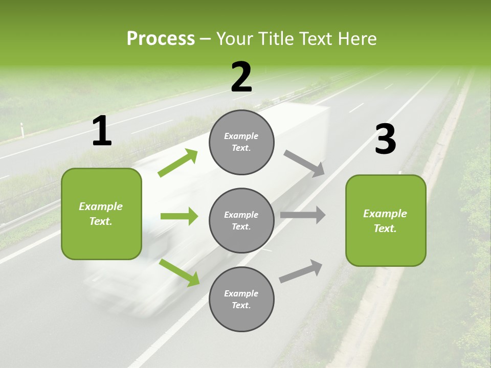 Delivery Traffic Economy PowerPoint Template