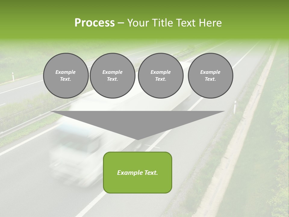 Delivery Traffic Economy PowerPoint Template