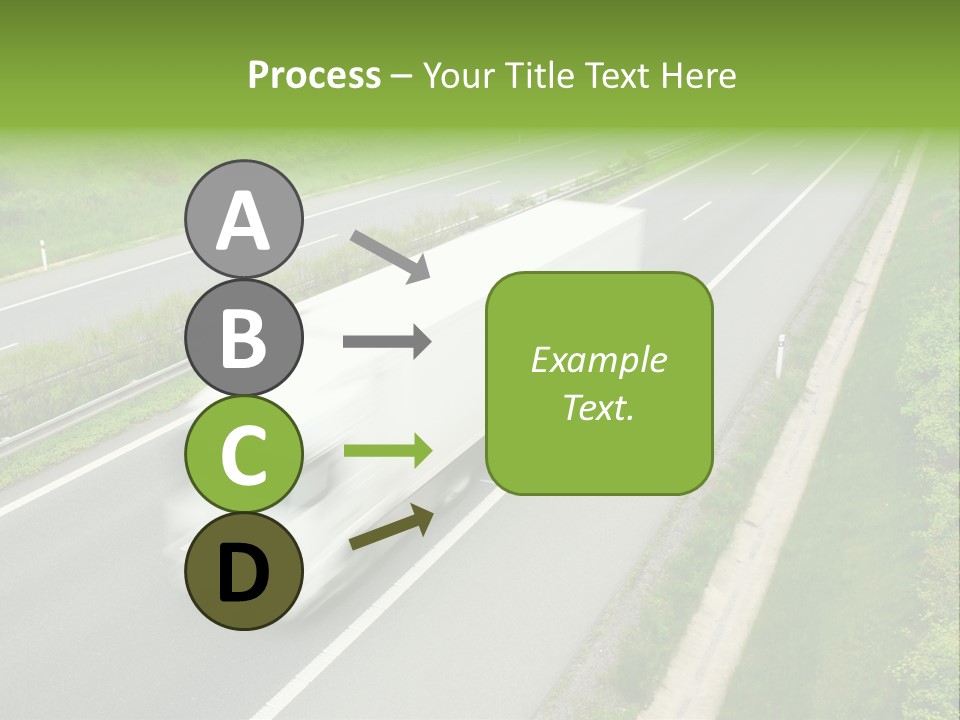 Delivery Traffic Economy PowerPoint Template