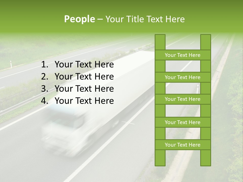 Delivery Traffic Economy PowerPoint Template