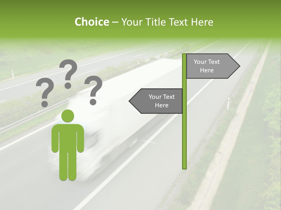 Delivery Traffic Economy PowerPoint Template