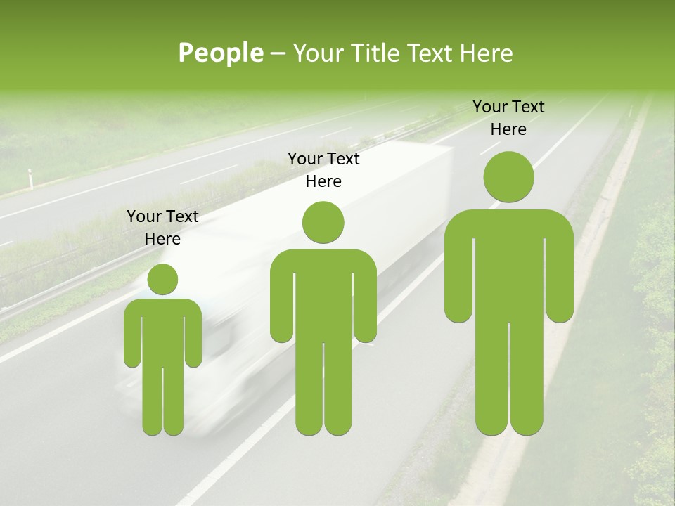 Delivery Traffic Economy PowerPoint Template