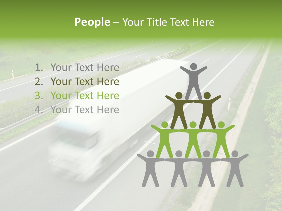 Delivery Traffic Economy PowerPoint Template