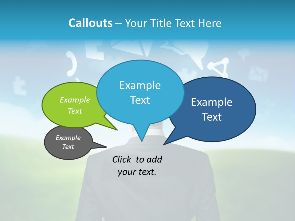 People Speech Talking PowerPoint Template