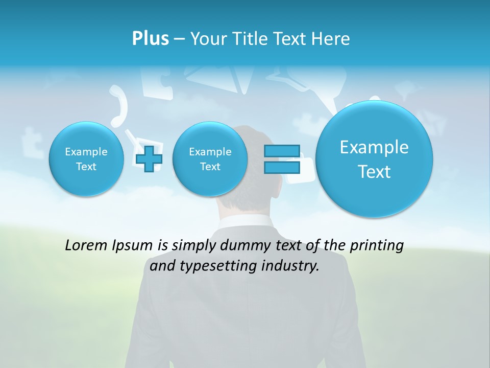 People Speech Talking PowerPoint Template