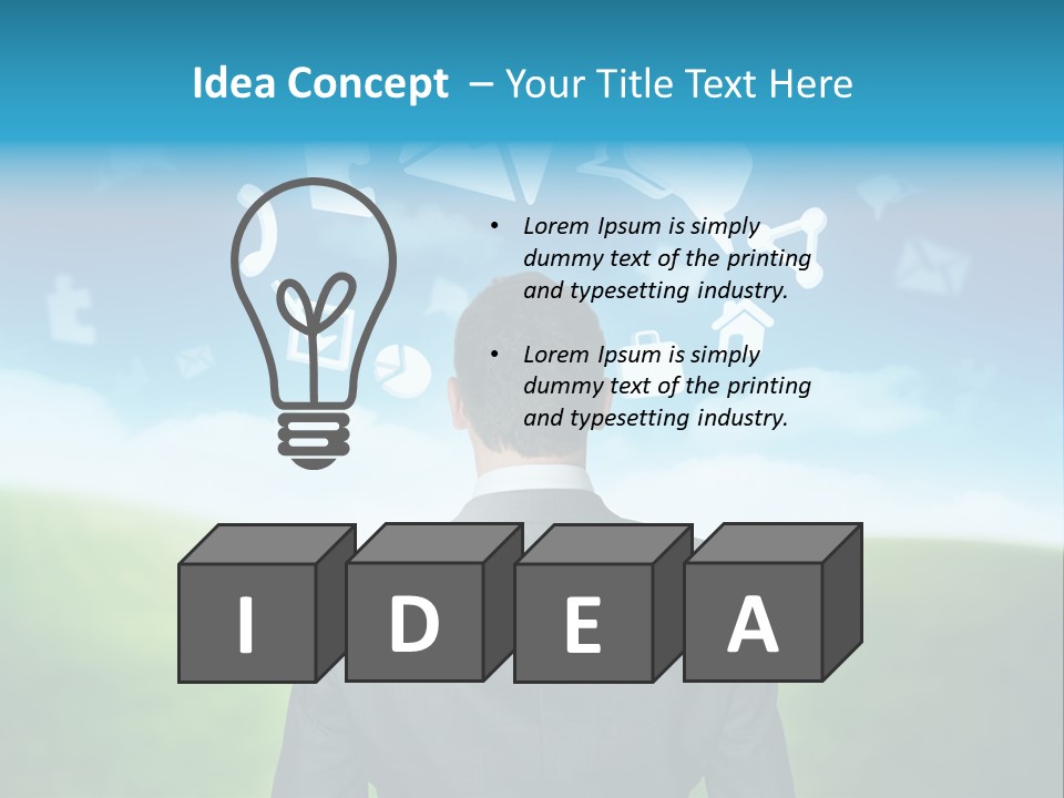 People Speech Talking PowerPoint Template