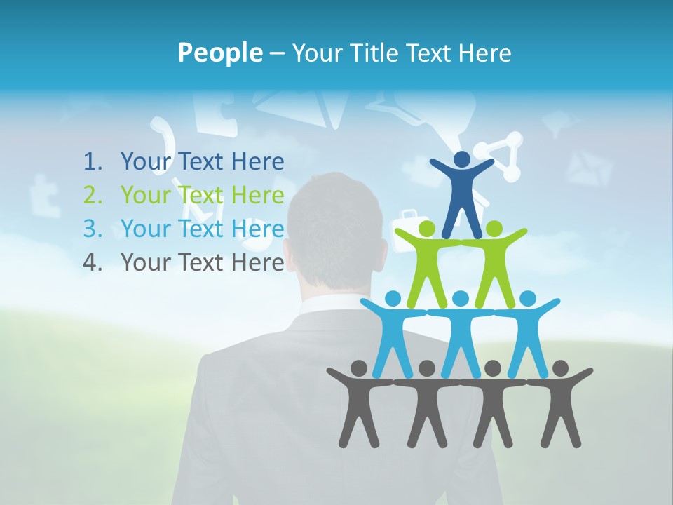 People Speech Talking PowerPoint Template