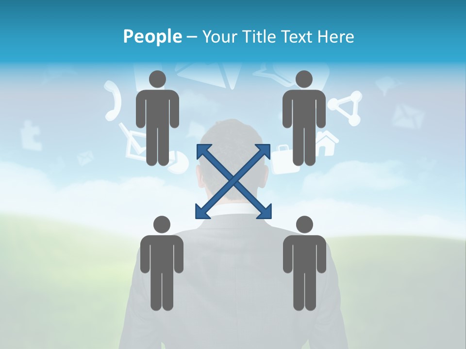 People Speech Talking PowerPoint Template