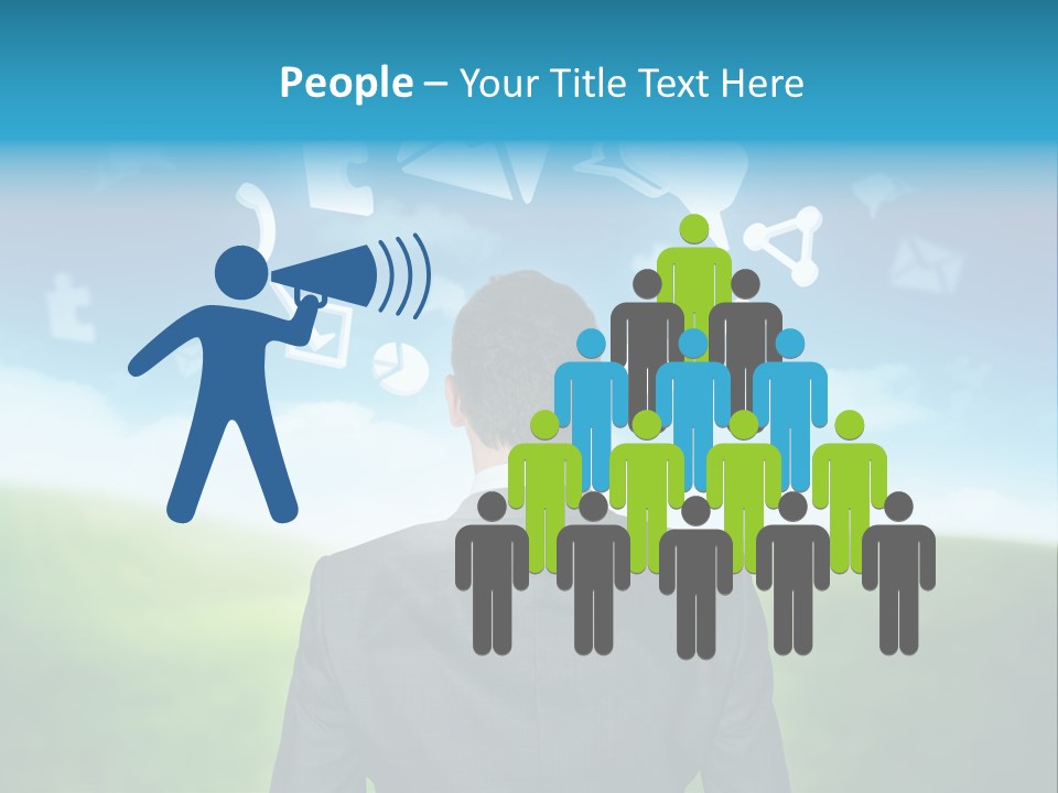 People Speech Talking PowerPoint Template