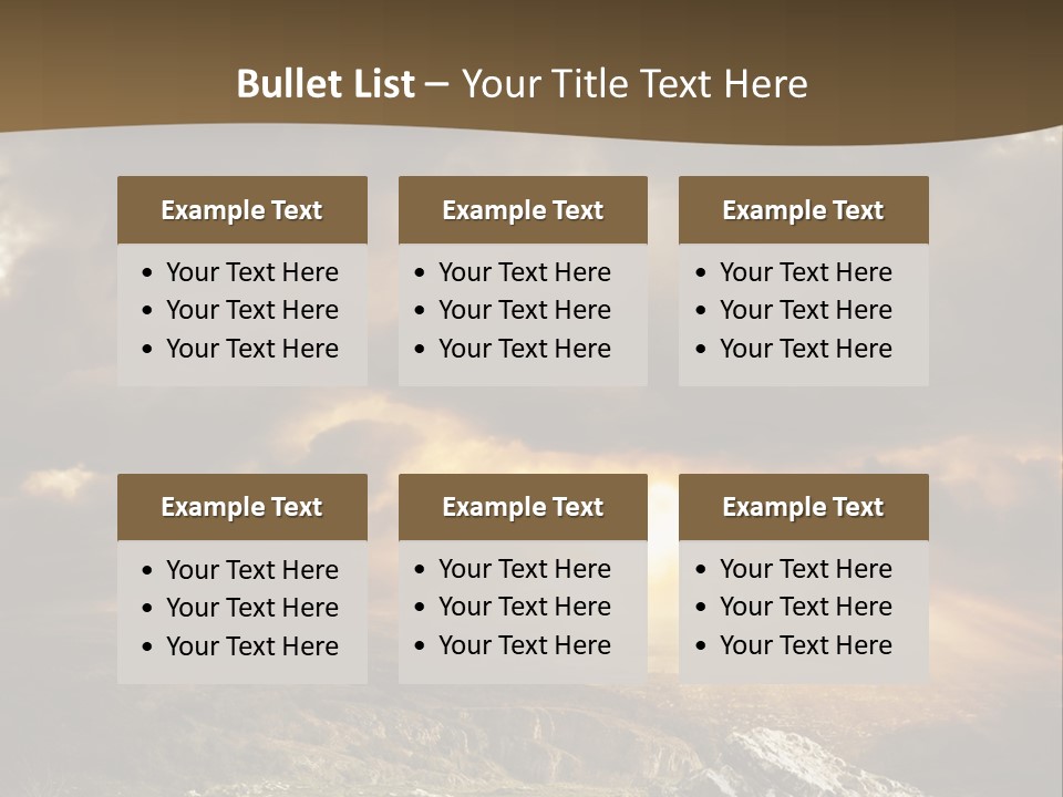 Amazing Landscape Recreational PowerPoint Template
