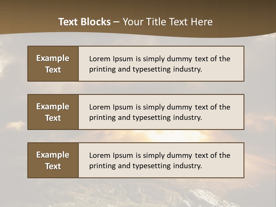 Amazing Landscape Recreational PowerPoint Template
