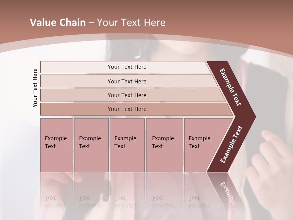 Race Adolescence Lady PowerPoint Template