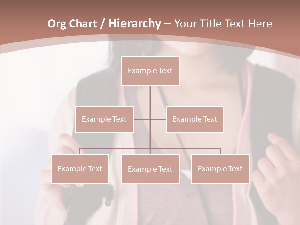 Race Adolescence Lady PowerPoint Template