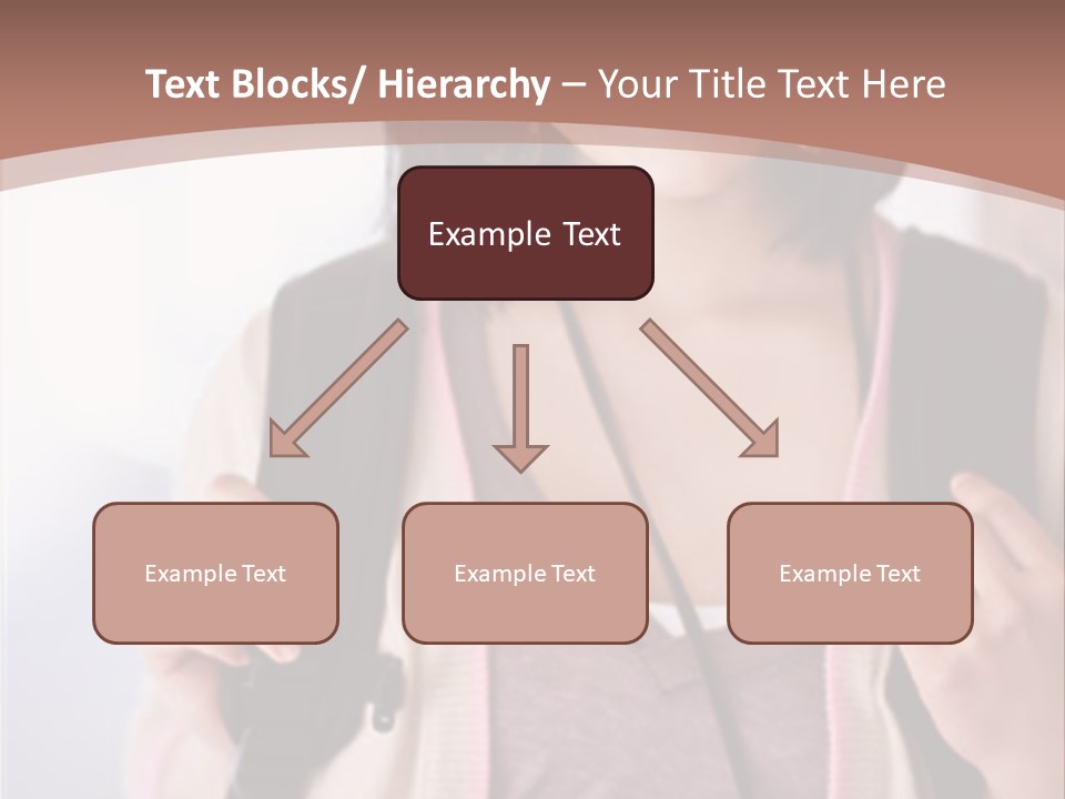 Race Adolescence Lady PowerPoint Template