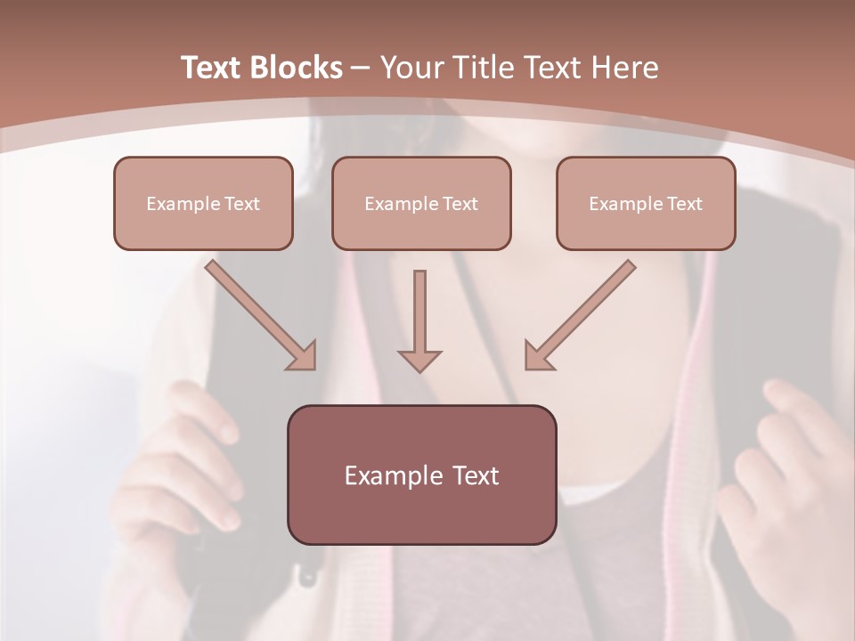 Race Adolescence Lady PowerPoint Template