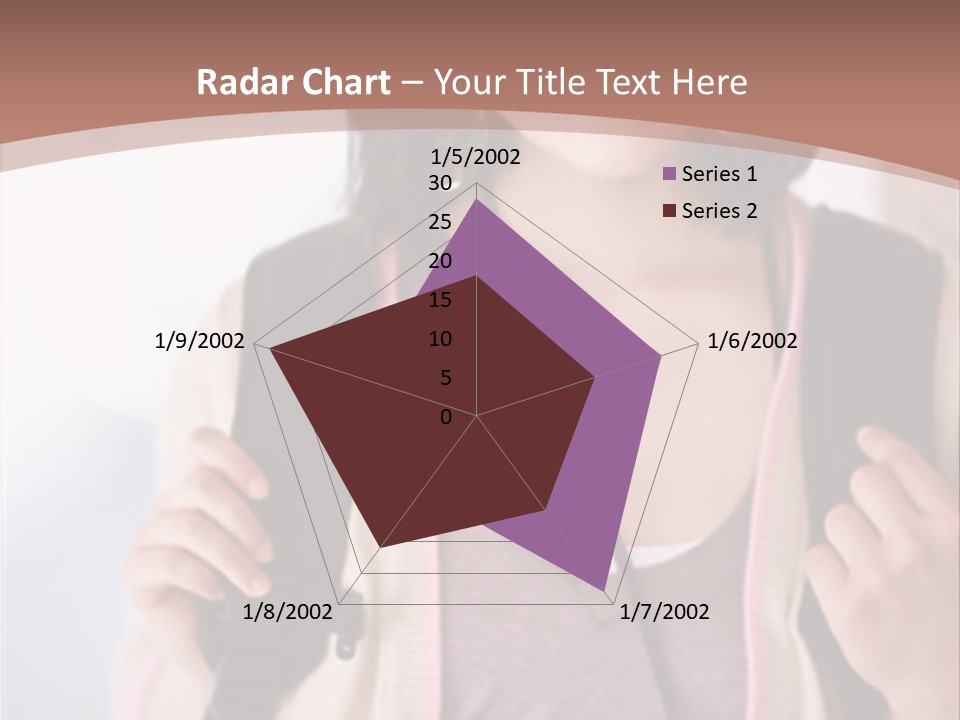 Race Adolescence Lady PowerPoint Template