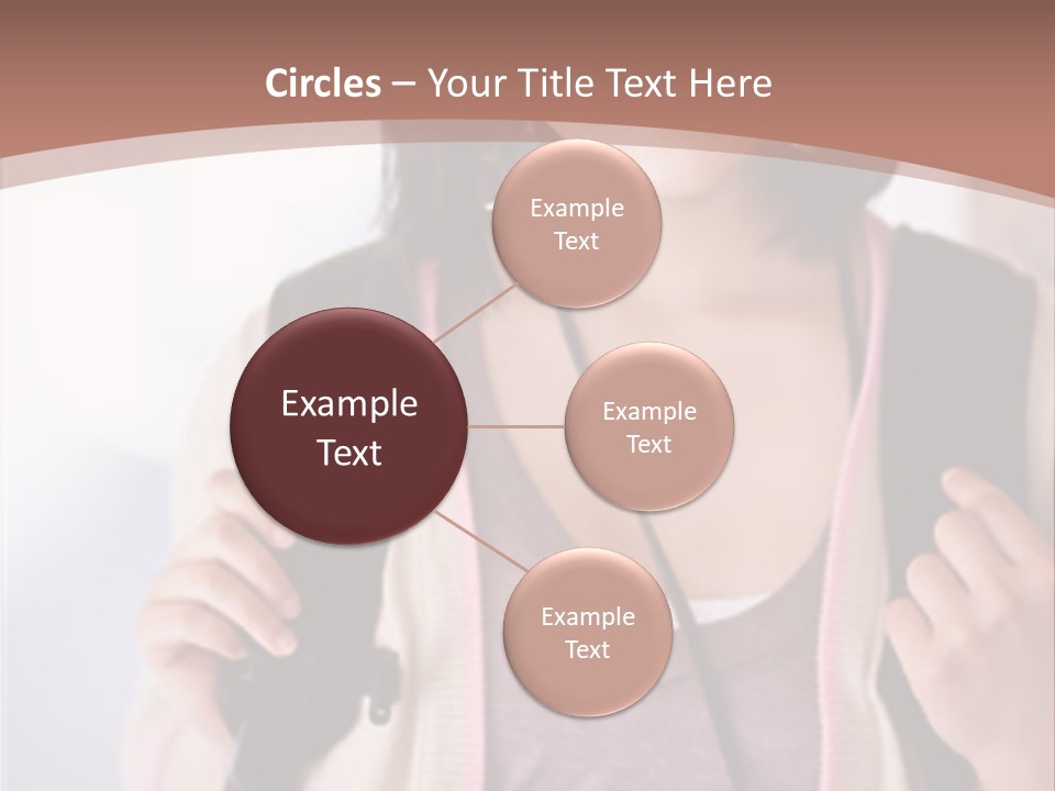 Race Adolescence Lady PowerPoint Template