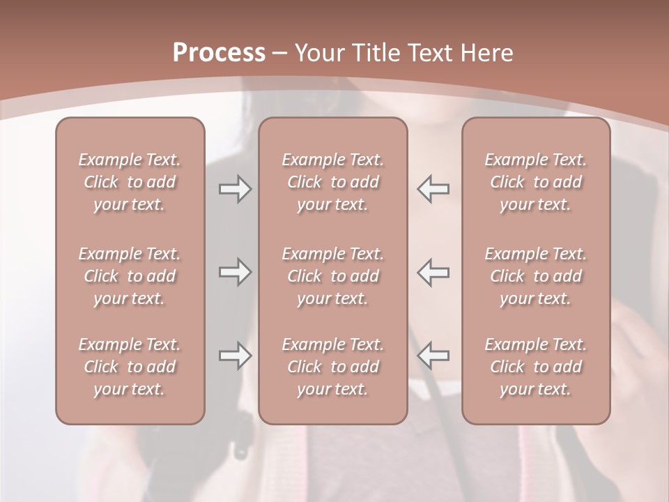Race Adolescence Lady PowerPoint Template