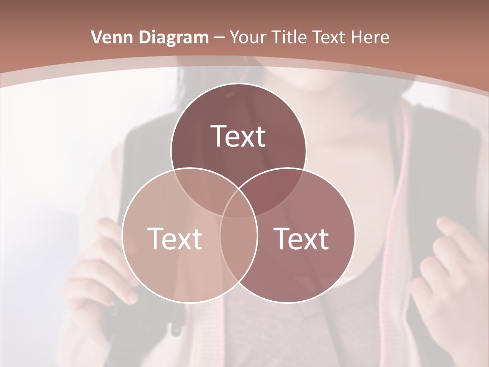 Race Adolescence Lady PowerPoint Template