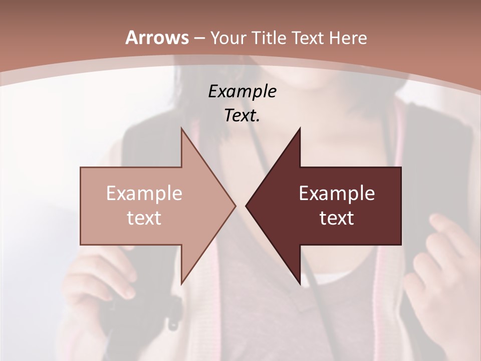 Race Adolescence Lady PowerPoint Template