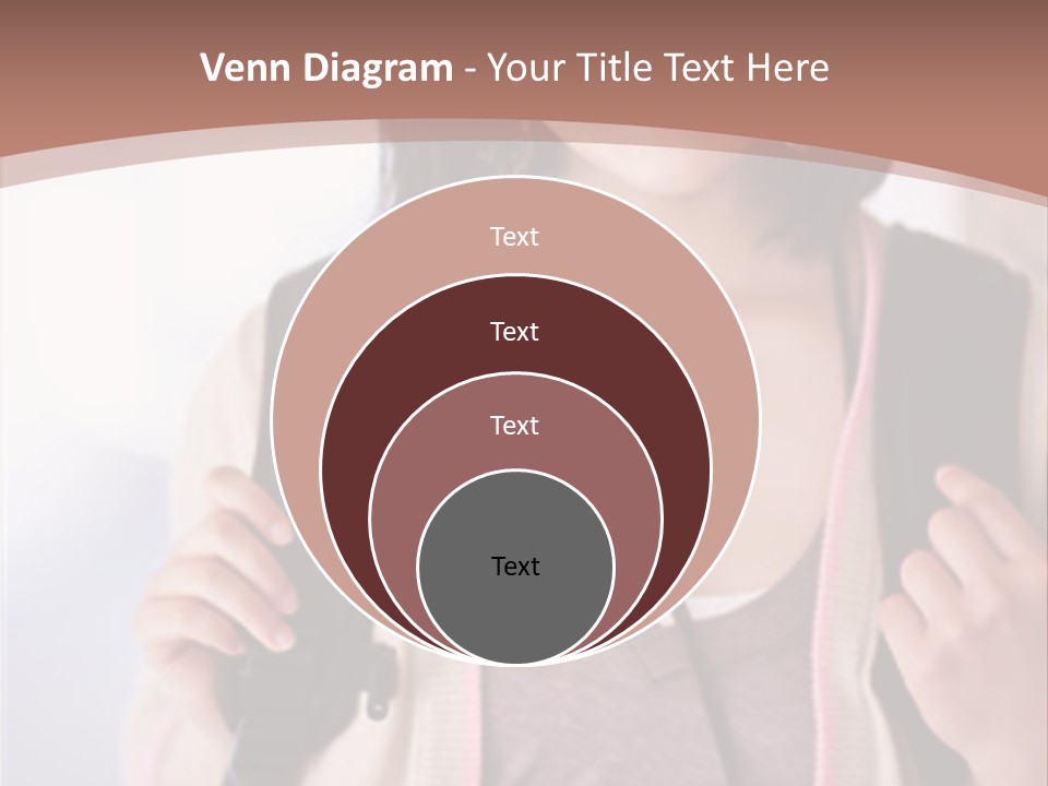 Race Adolescence Lady PowerPoint Template