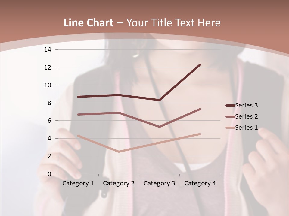 Race Adolescence Lady PowerPoint Template