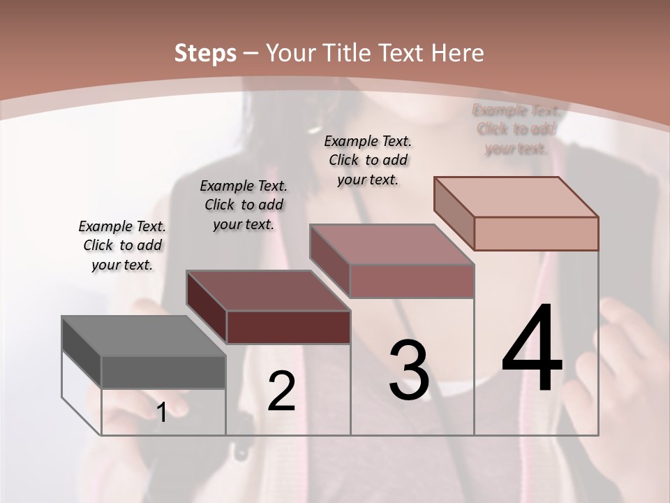 Race Adolescence Lady PowerPoint Template