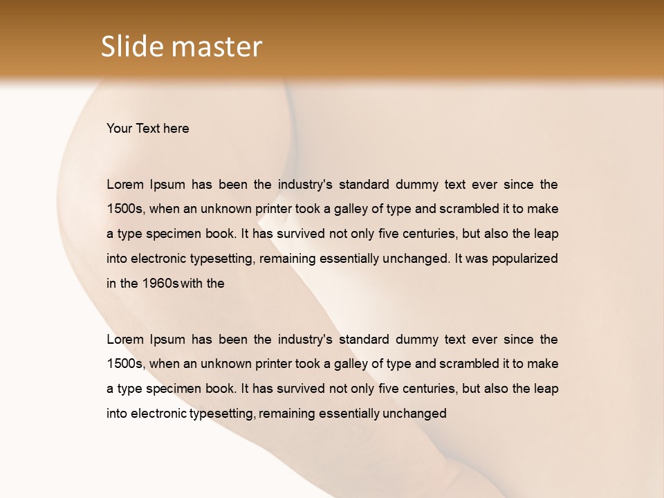 Ache Hand Injury PowerPoint Template