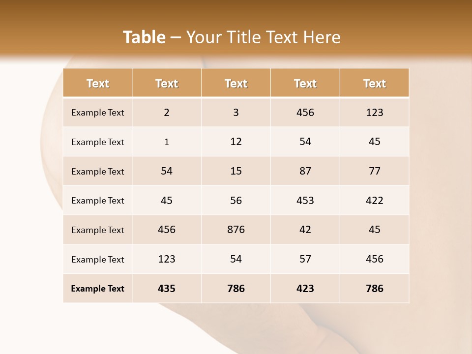 Ache Hand Injury PowerPoint Template