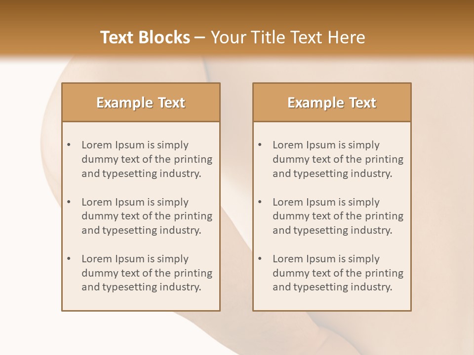 Ache Hand Injury PowerPoint Template