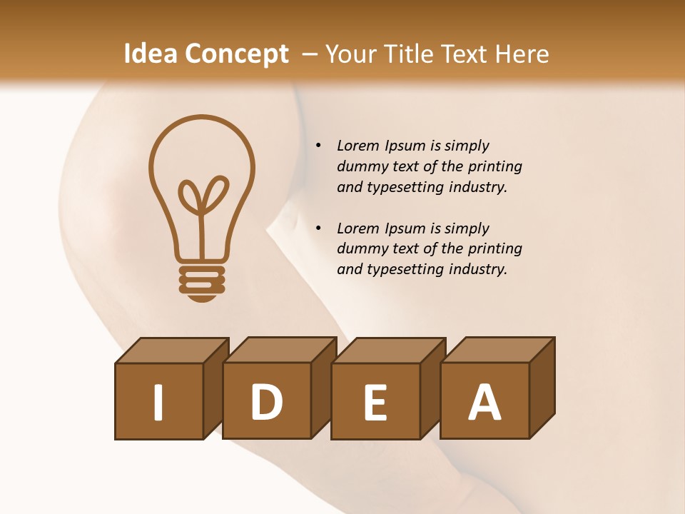 Ache Hand Injury PowerPoint Template